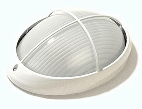 Tortuga de aluminio ovalada grande color blanca